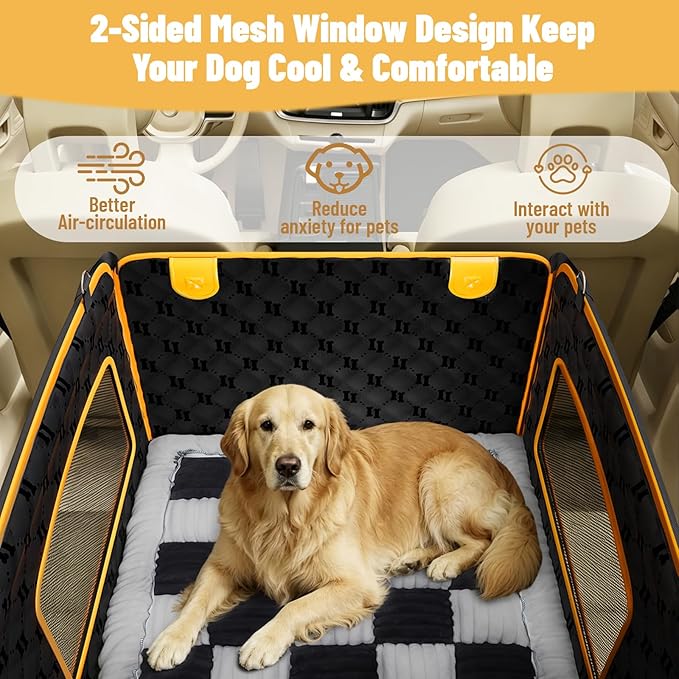 2-in-1 Dog Car Seat for Large Dogs Set - Image 3