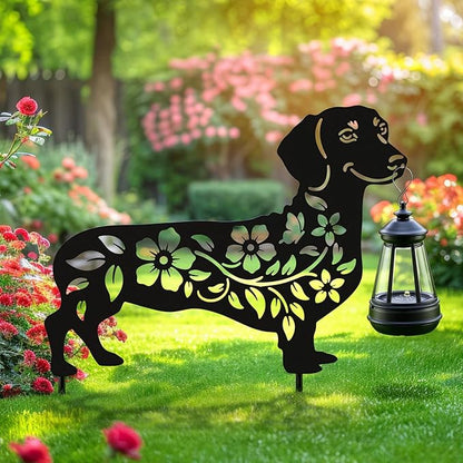 Solar Dachshund Garden Decor – Waterproof Metal Dog Yard Stake - Image 6
