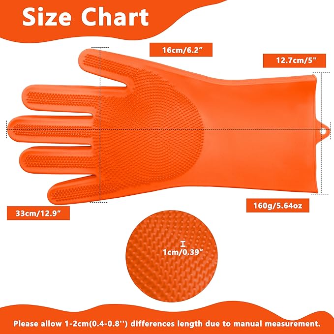 Pet Grooming Gloves—Dog Washing Gloves - Image 2
