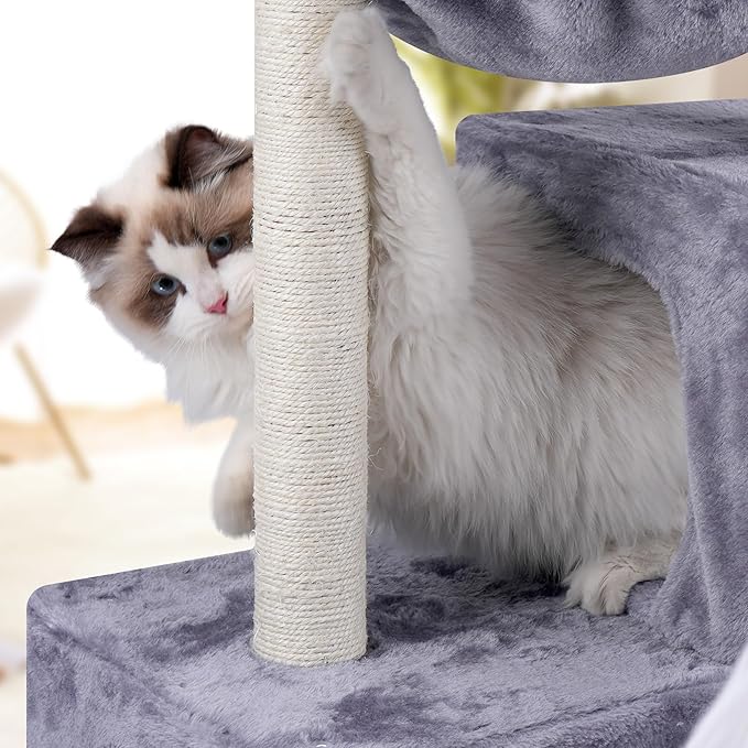 AIWIKIDE Cat Tree Has Scratching Toy - Image 4