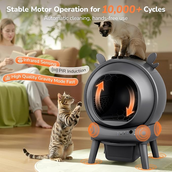 Automatic Self Cleaning Litter Box, Cat Litter Box - Image 2