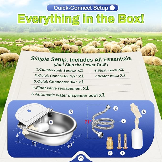 Ademon Automatic Animal Drinking Water Bowl - Image 2