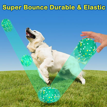 6 Pack Dog Balls for Aggressive Chewers, Indestructible 2.75 Inch ETPU Pet Toys - Image 6