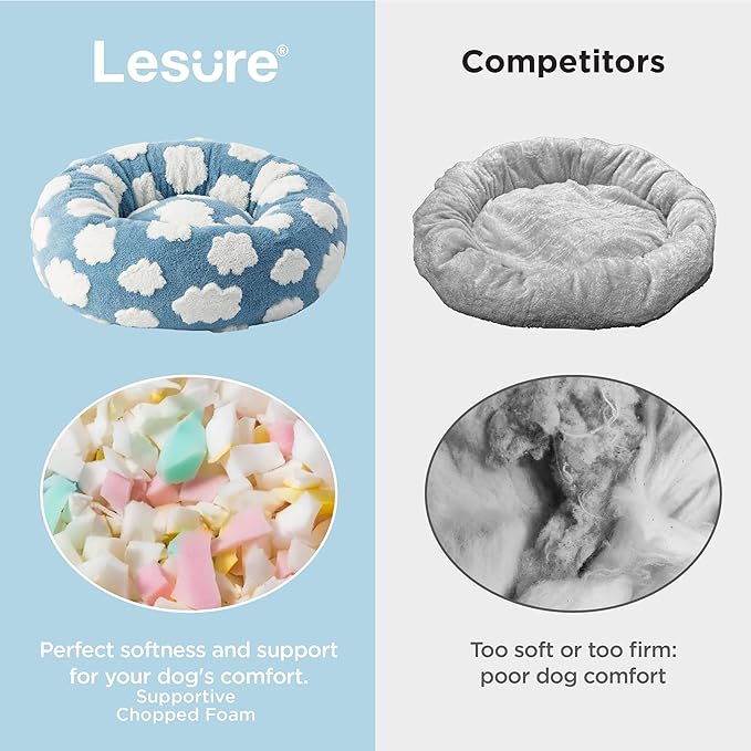 Lesure Shown on TV Donut Dog Beds Large Sized Dog - Image 4