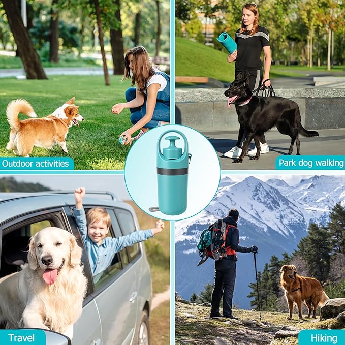 STHF Easy one-Hand Dog Waste Pickup. Portable Claw Tool Includes Bag Dispenser - Image 7