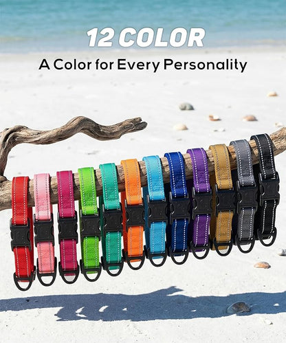 TagME Small Dog Collars, Adjustable Reflective Nylon Pet Collar - Image 6