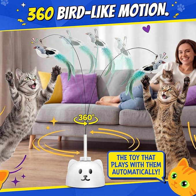 CATPICK Interactive Cat Toys for Indoor Cats - Image 7