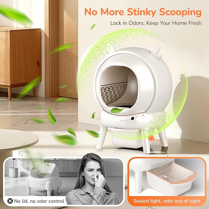 Automatic Self Cleaning Litter Box, Cat Litter Box - Image 9