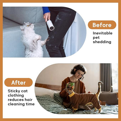 PUMYPOREITY Cat Anti-Licking Sweater – Reduce Over-Grooming & Fur Shedding - Image 3