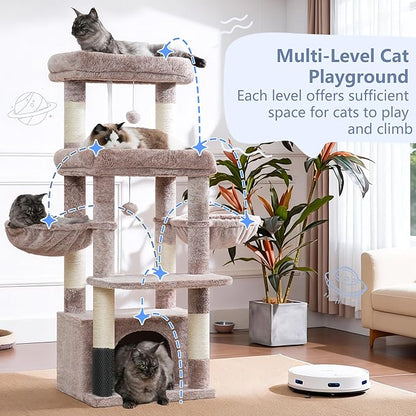 Hey-brother Cat Tree Tower, Scratching Posts - Image 7