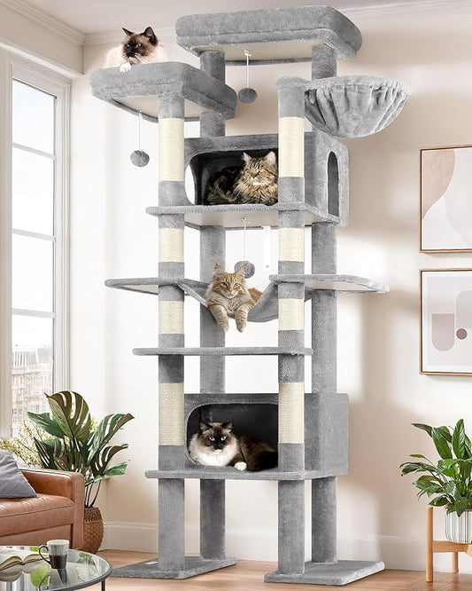 Globlazer XXL Giant Cat Tree, 83 Inch Heavy Duty Tall Cat Tower by Globlazer