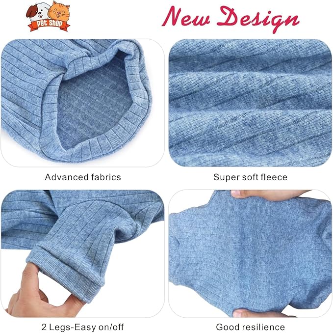 Idepet Sphynx Hairless Cats Sweater Shirt Kitten Soft Puppy Clothes Pullover - Image 4