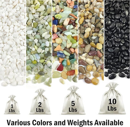 FANTIAN 5lbs Small Succulent Rocks, 3/8 Inch Colorful Pebbles - Image 3