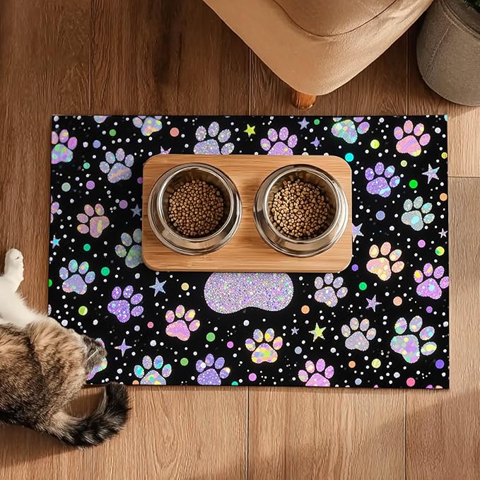 HOMETITUTE Pet Feeding Mats Cat Mat - Image 5