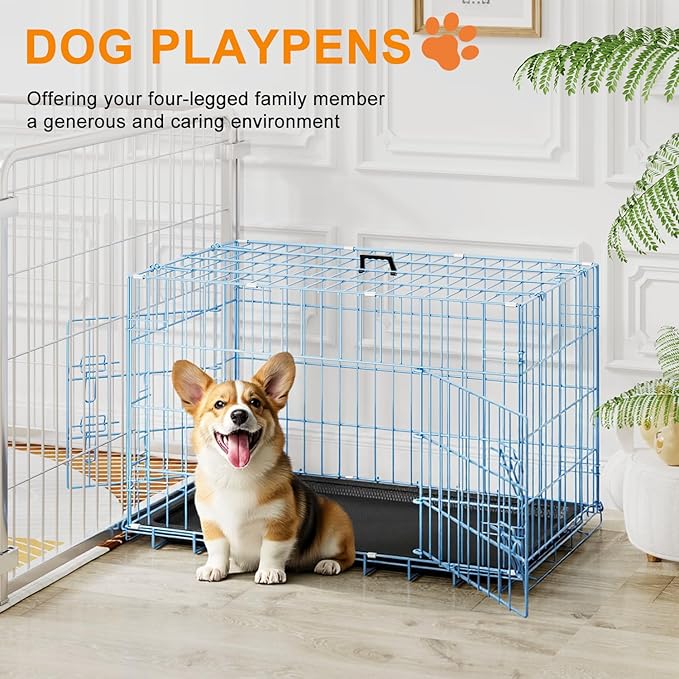 FDW 30inch Dog Crate Pet Cage - Image 2