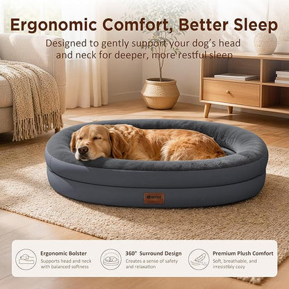 Orthopedic Dog Bed for Large Dogs, Waterproof Dog Bed for Large Size Dogs - Image 3