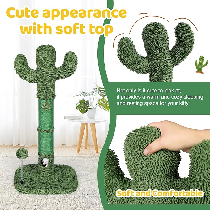 Tall Cat Scratching Post for Indoor Cats Adults, Cat Scratch Post - Image 2