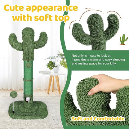 Tall Cat Scratching Post for Indoor Cats Adults, Cat Scratch Post - Image 2