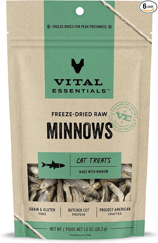 Vital Essentials Freeze Dried Raw Single Ingredient Cat Treats, 1 oz by VitalEssentials