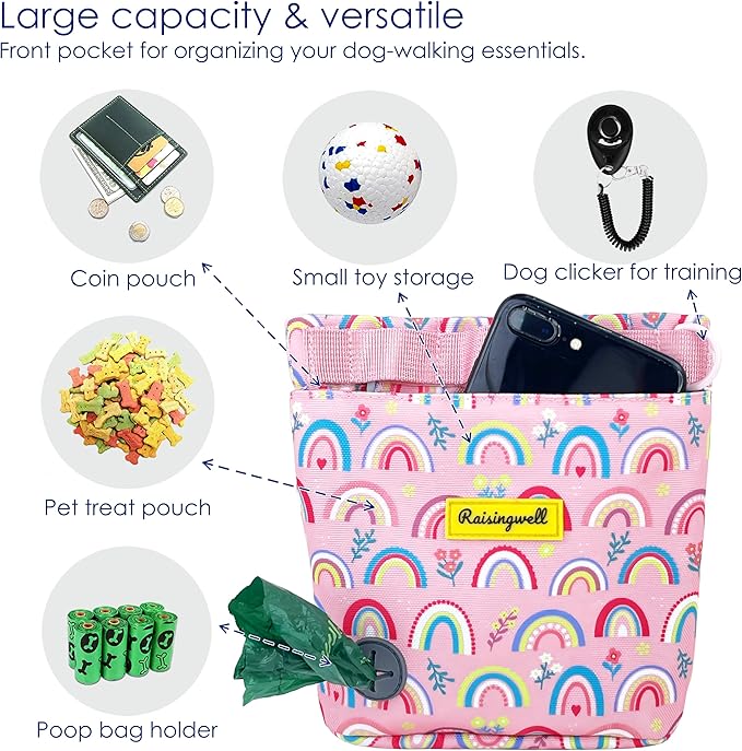 Raisingwell Dog Treat Pouch for Pet Walking and Training - Image 3