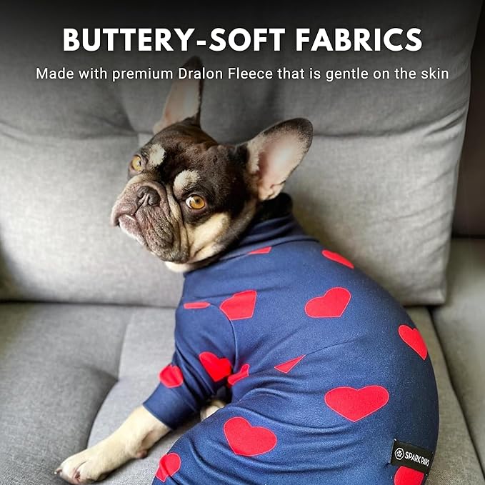 Spark Paws Dog Pajama, Dog Recovery Suit Male, Ultra-Soft and 4-Way Stretch - Image 6