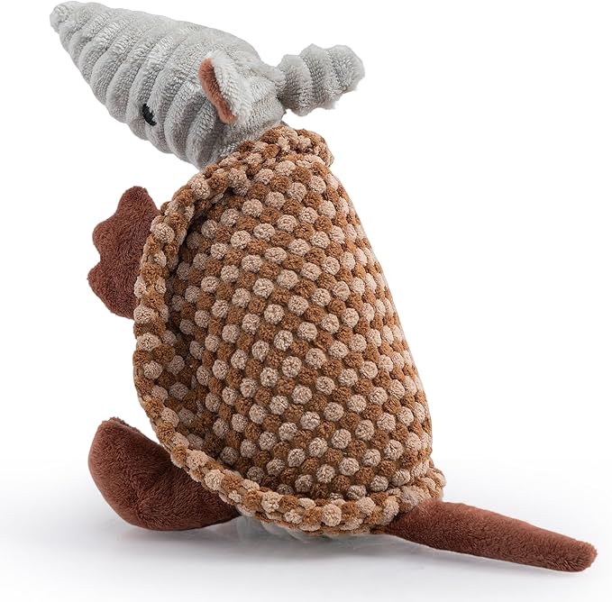 Hollypet Plush Dog Squeaky Toy Stuffed Armadillo Animal Pet Puppy Chew Toys by Hollypet