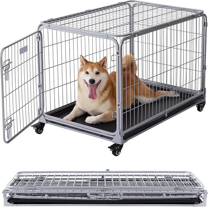 ZOMISIA Collapsible Dog Crate by Zomisia