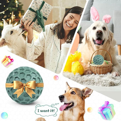 Tough Dog Chew Toys for Aggressive Chewers, Indestructible Dog Balls for - Image 8