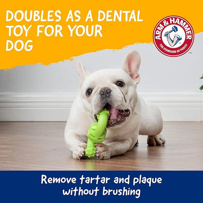 Arm & Hammer Nubbies Dog Dental Chew Toy, TPR Wave, Mint Flavor, - Image 3