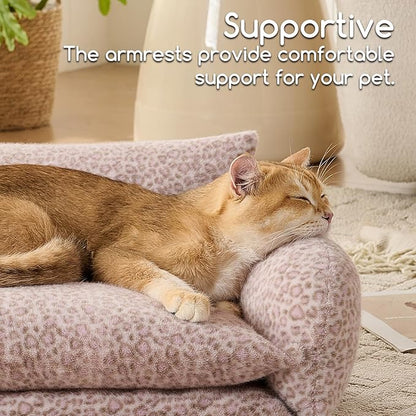 Hollypet Cat Bed Fluffy Plush Multifunctional Double-Layer Machine Washable - Image 4