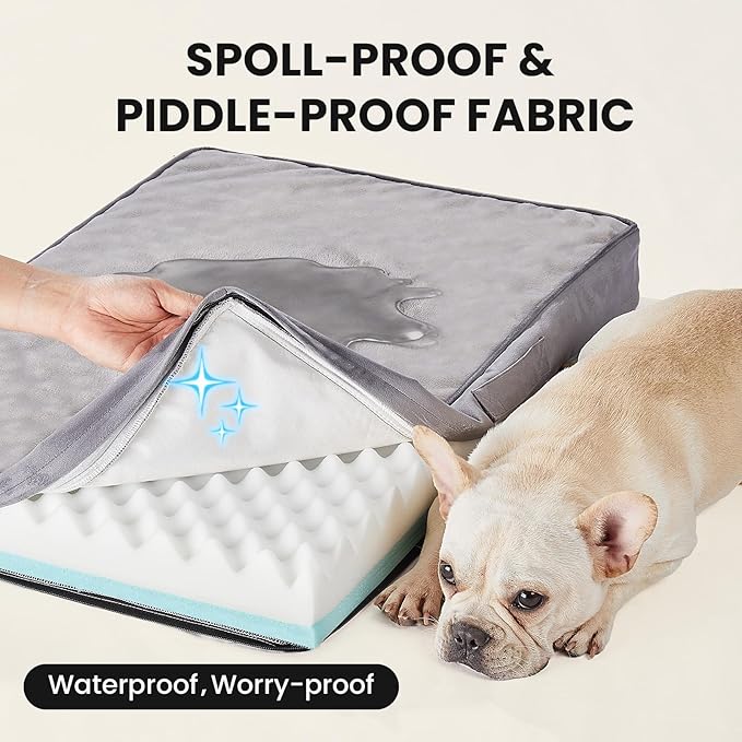 OhGeni Orthopedic Waterproof Dog Bed - Image 6