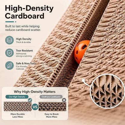 PrimePets Cat Scratcher Cardboard - Image 6
