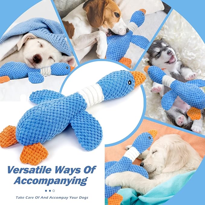 Vitscan Upgraded Goose Indestructible Dog Toys - Image 6