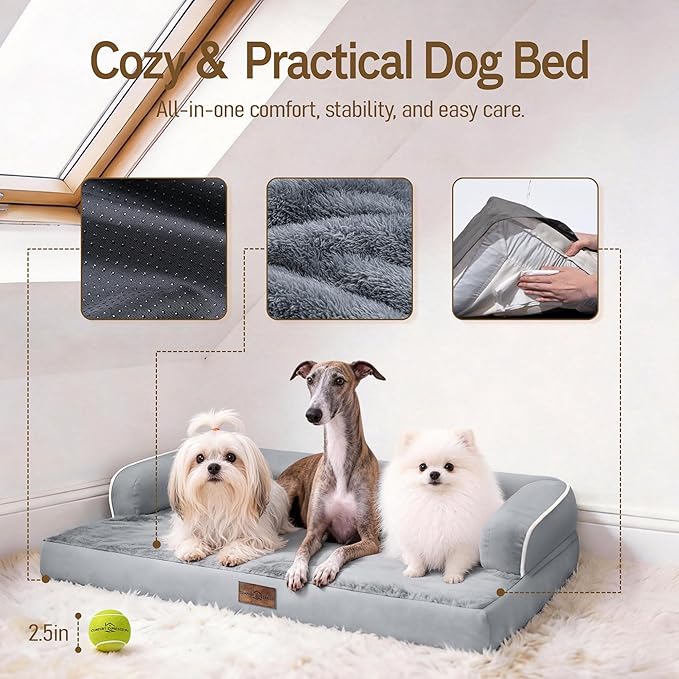 Comfort Expression Extra Large Dog Bed Orthopedic - Image 4