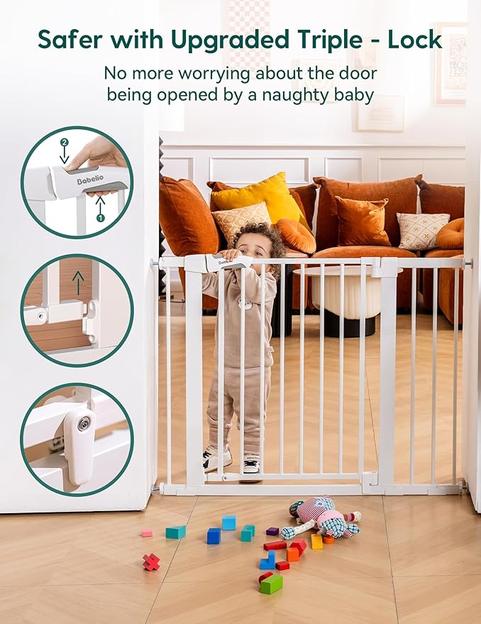Babelio 29-43" Magnetic Baby Gate - Image 3