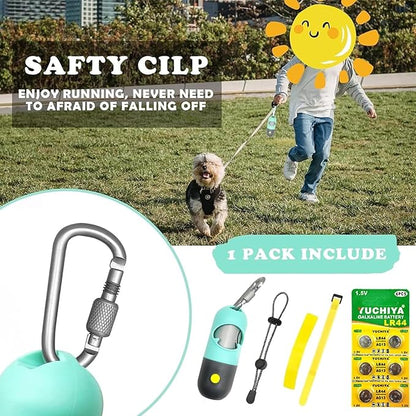 Dog Poop Bags Holder with LED Flashlight|Pet Waste Bags Dispenser - Image 4