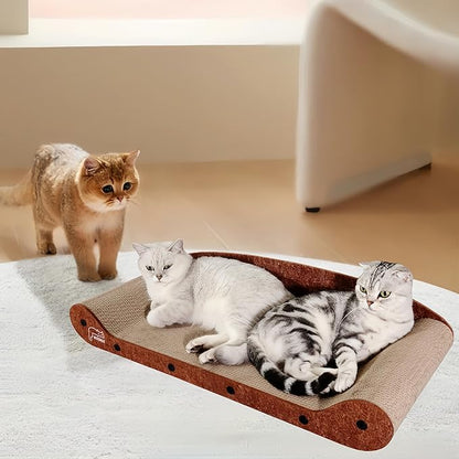 Cat Scratcher Bed 30 Inch Cat Couch Scratcher &17.5 Inch Cat Scratch Box - Image 8
