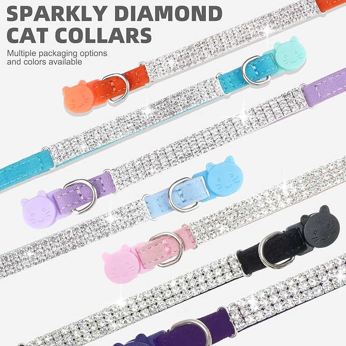 EXPAWLORER Soft Velvet Safe Cat Collars - Image 8