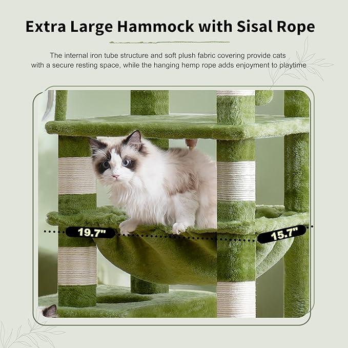 Gitelsnour Cat Tree, Cat Tower for Large Cats - Image 2