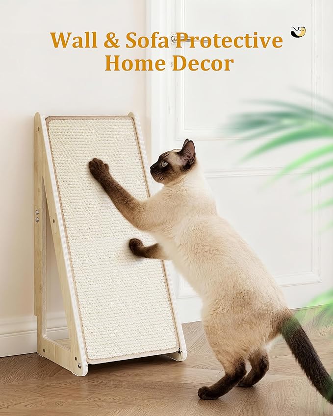 Aechonow 26.4'' Sisal Cat Scratcher Ramp - Image 6