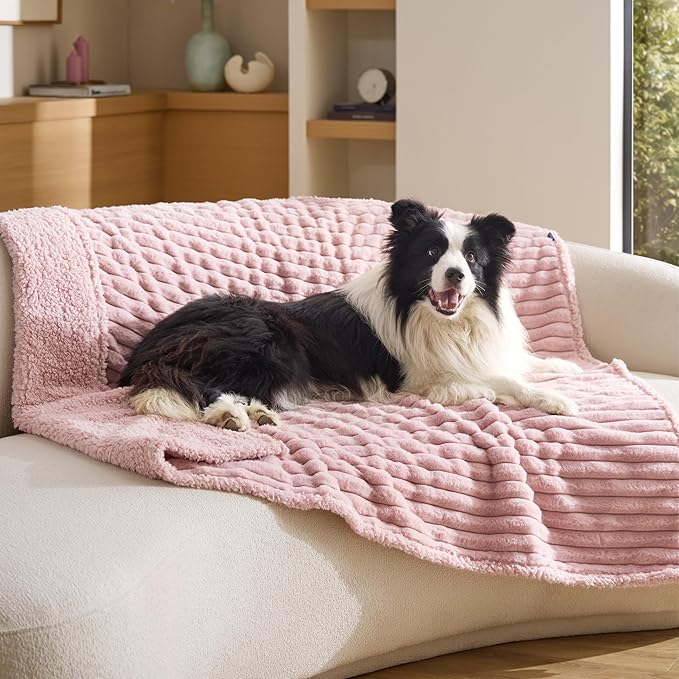 Bedsure ComfyFleece™ Waterproof Dog Blankets by BEDSURE