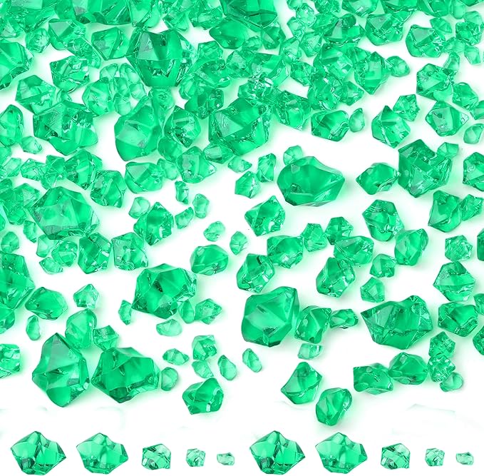 700Pcs Fake Ice Cubes 5 Size Acrylic Ice by NUKAYAI