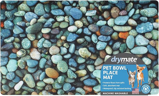 Drymate Pet Bowl Placemat, Dog & Cat Food Feeding Mat - Image 6