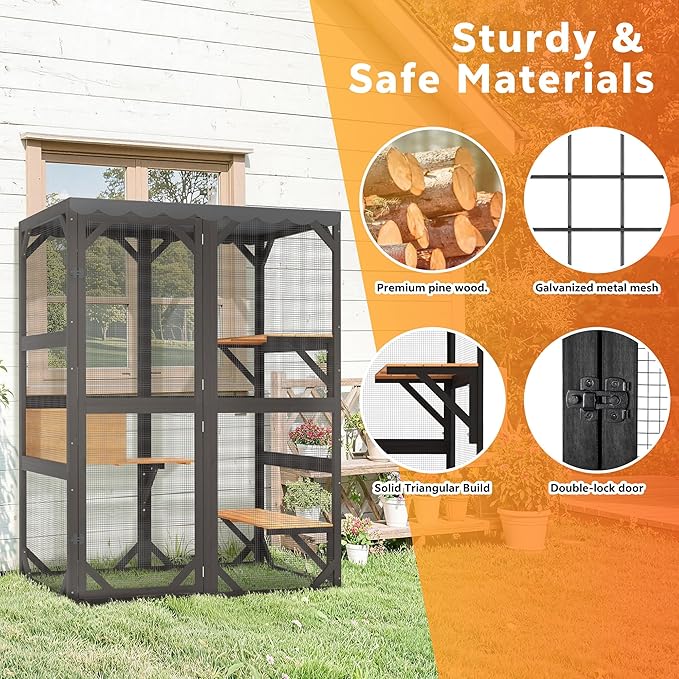 X-Zone Catio Outdoor Cat Enclosure - Image 6