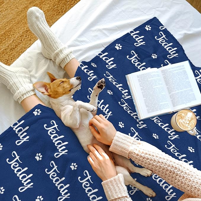 Custom Pet Blanket for Dog, Personalized Pet Blanket - Image 4