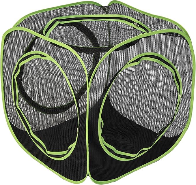 Kitty City Large Outdoor Cat Play Cube, Mesh Pop-Up Cat Enclosure by KittyCity