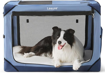 Lesure Collapsible Dog Crate by Lesure