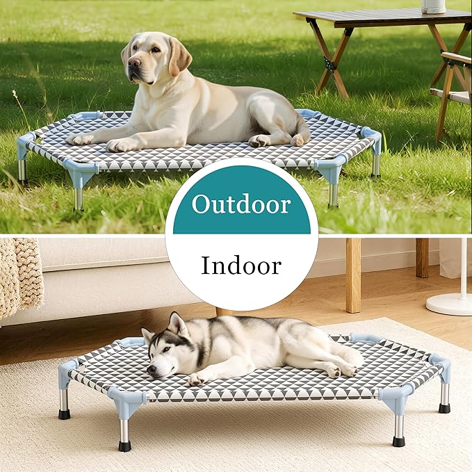 Kuntrust Elevated Outdoor Dog Bed - Image 3