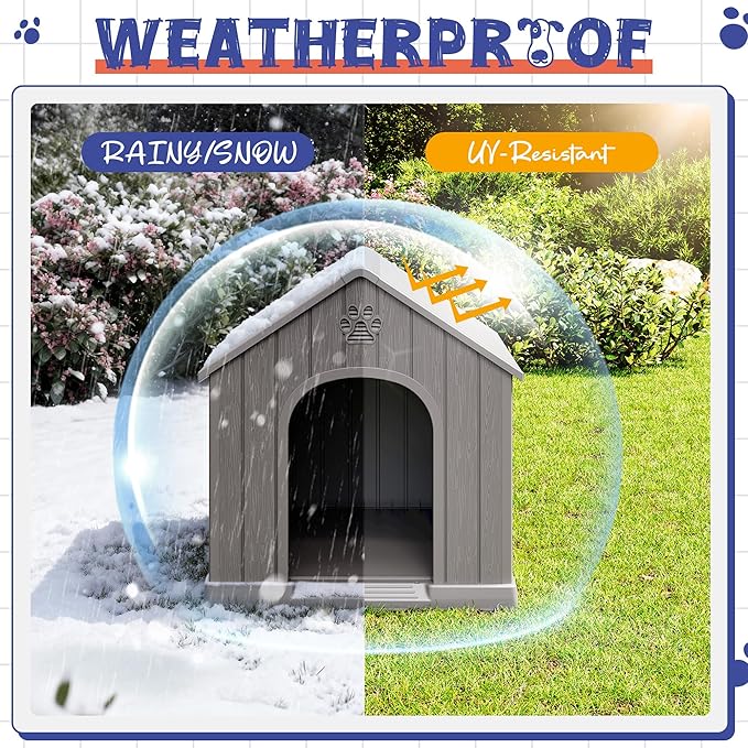 Bifanuo Outdoor Indoor Dog House - Image 3