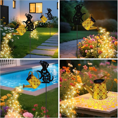 Solar Lights Outdoor, Dog Solar Watering Can Lights, Birthday Gifts - Image 6